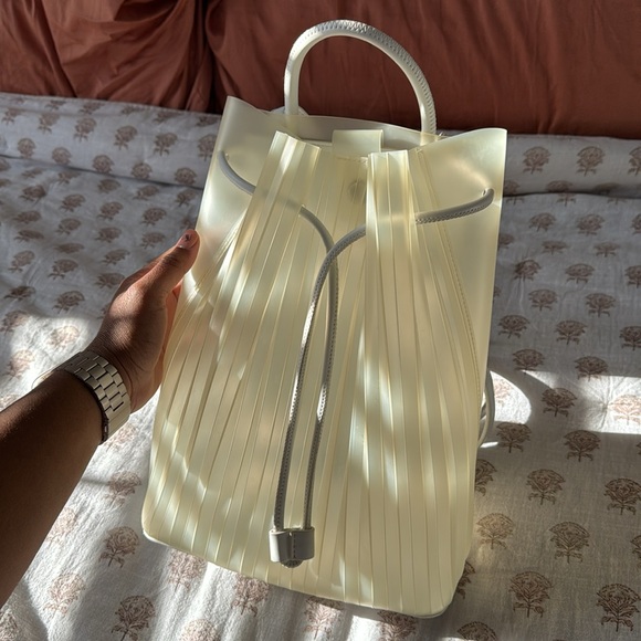 Charles & Keith Translucent Drawstring Backpack - Picture 10 of 16